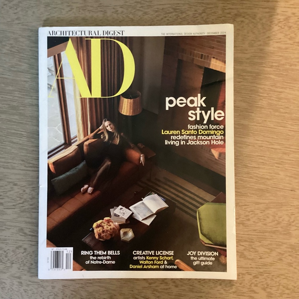 Flawed Architectural Digest December 2024 Issue - Picture 1 of 7